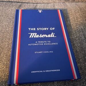 The story of Maserati Hardcover Book